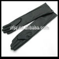 elbow length long lines top goat leather fashion leather gloves black